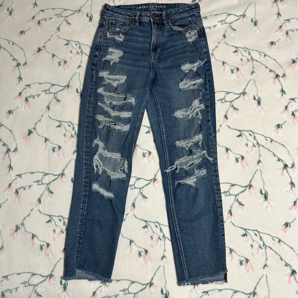 American Eagle Stretch Mom Jeans